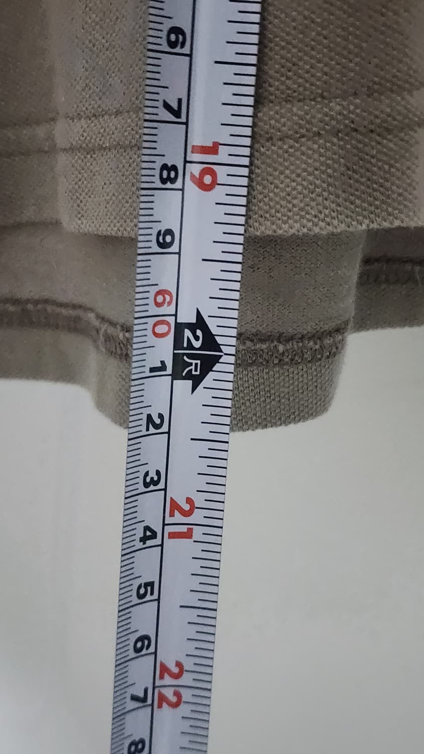 영국 버버리 베이지 긴팔티 S 상품이미지7