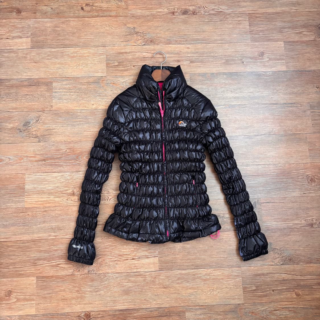 로알파인 슬림 95 다운 패딩 집업 점퍼 오리털 볼륨 실루엣 상품이미지5