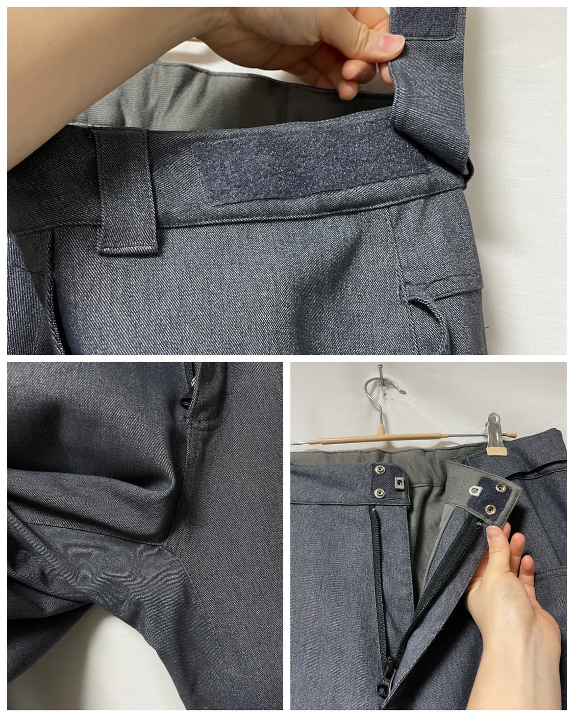 퀵실버 Quiksilver 남성 스키바지 보드복 겨울 방한팬츠 _ 차콜 상품이미지7