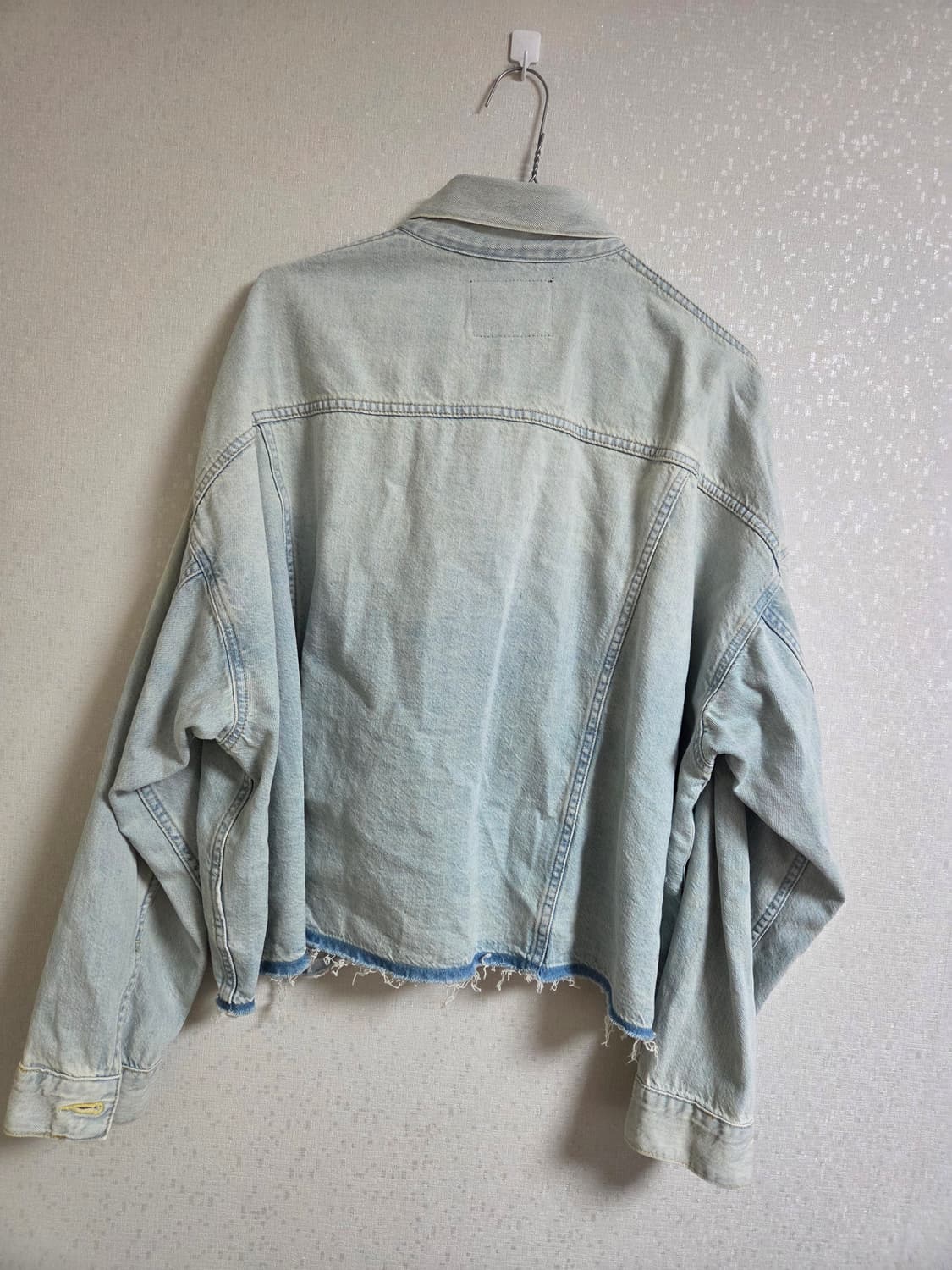 R13빈티지데님워싱청자켓 여성용 상품이미지2