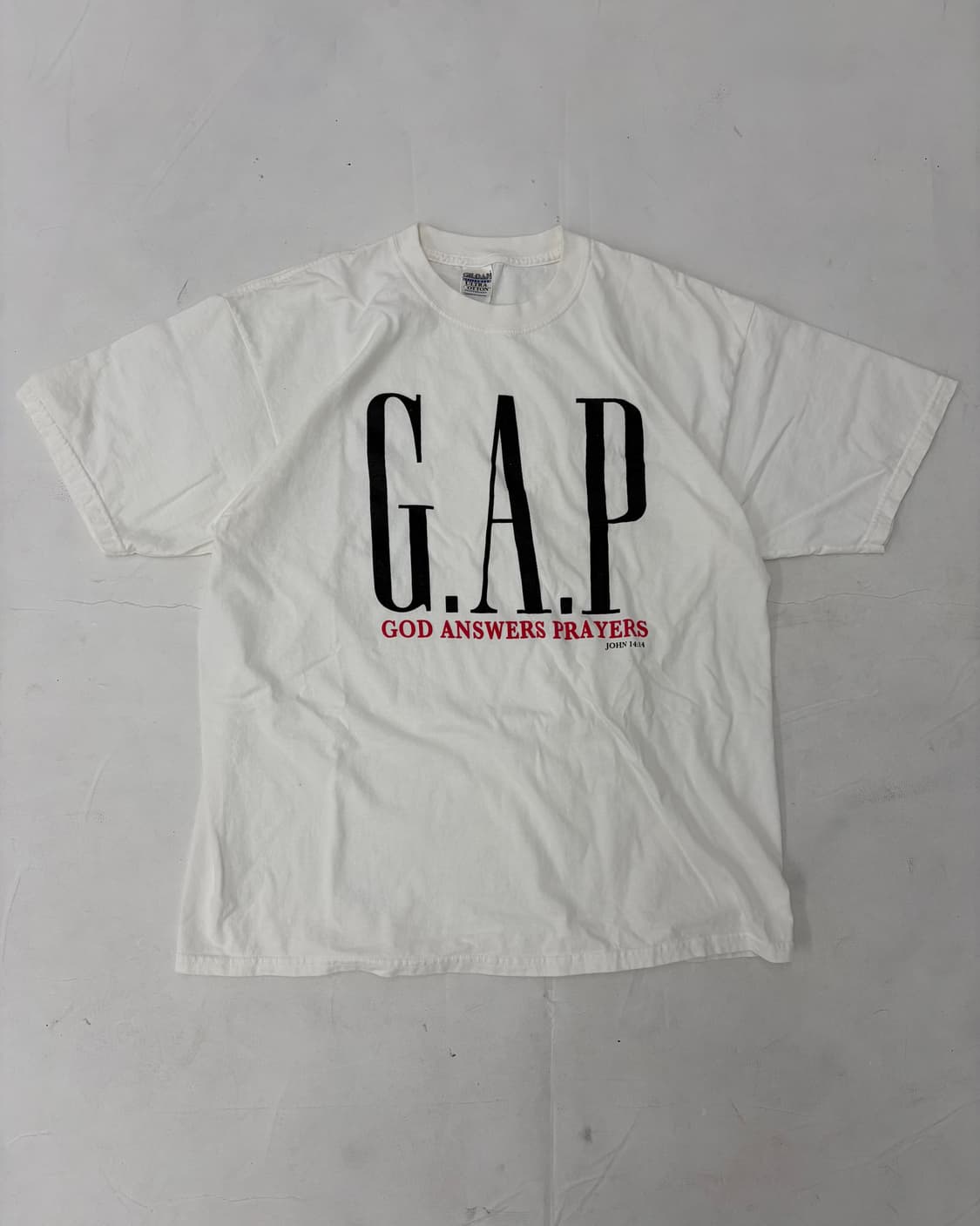 90s Gap Parody Tee (white) 상품이미지1