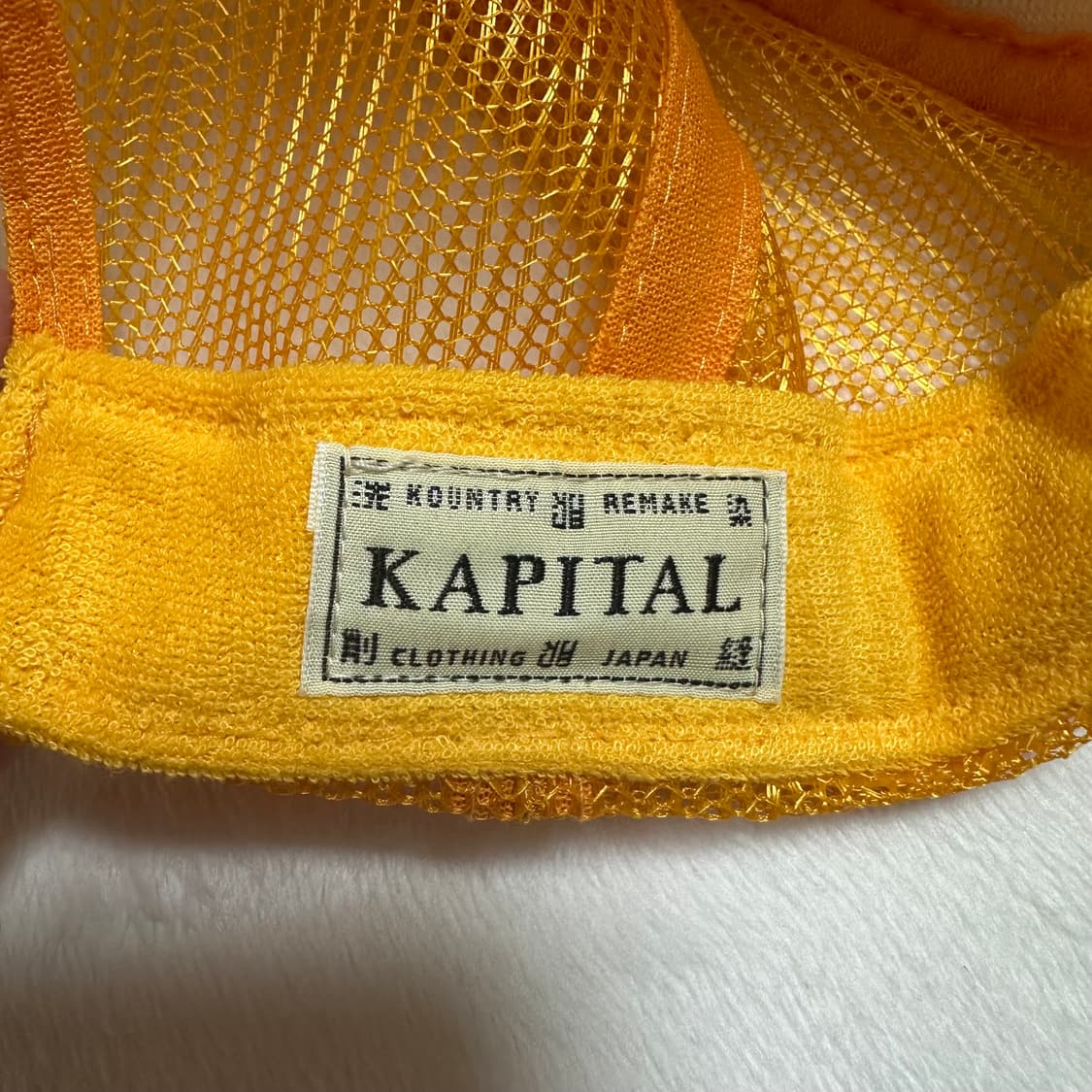 캐피탈 라이프 카프리치오 PT 트럭 캡 골드 블랙 볼캡 상품이미지4