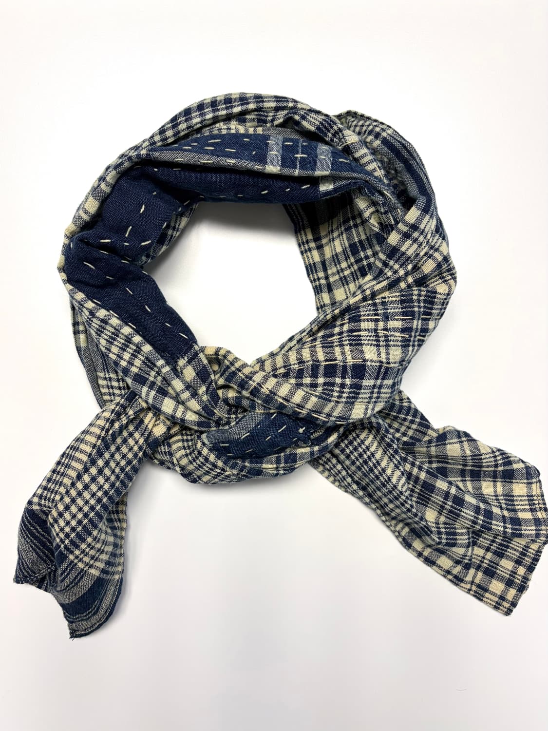 더블알엘 (RRL) 인디고 빈티지 코튼 머플러 상품이미지3