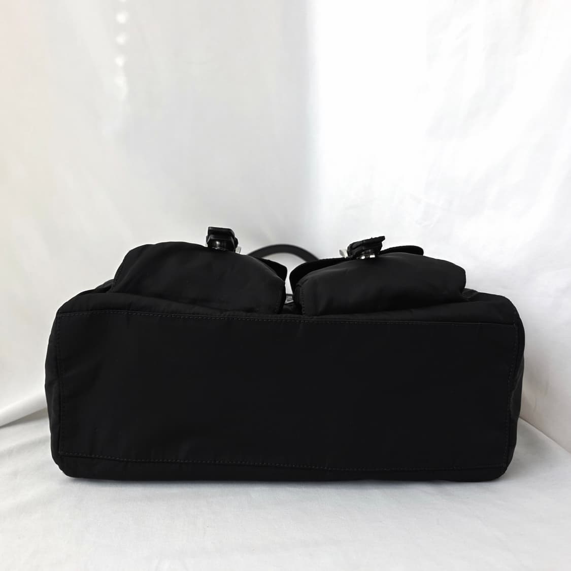 [정품 PRADA] 프라다 투포켓 나일론 숄더백 볼링백 상품이미지7