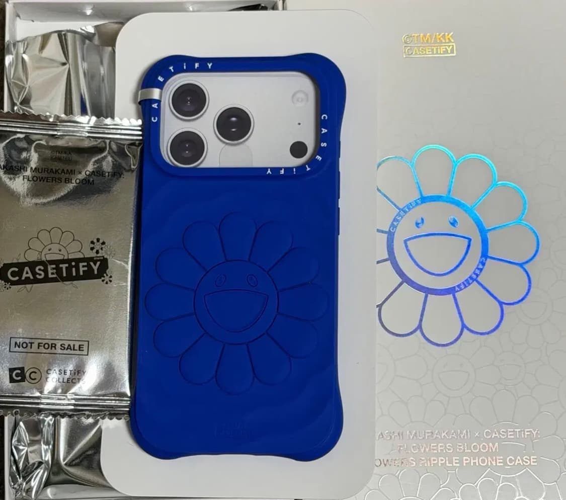 케이스티파이 무라카미 맥세이프 리플케이스 블루  (아이폰17프로) 상품이미지1