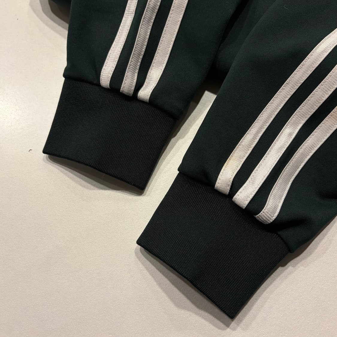 [M] 아디다스 삼선 트랙탑 져지 집업 그린 D96 상품이미지6