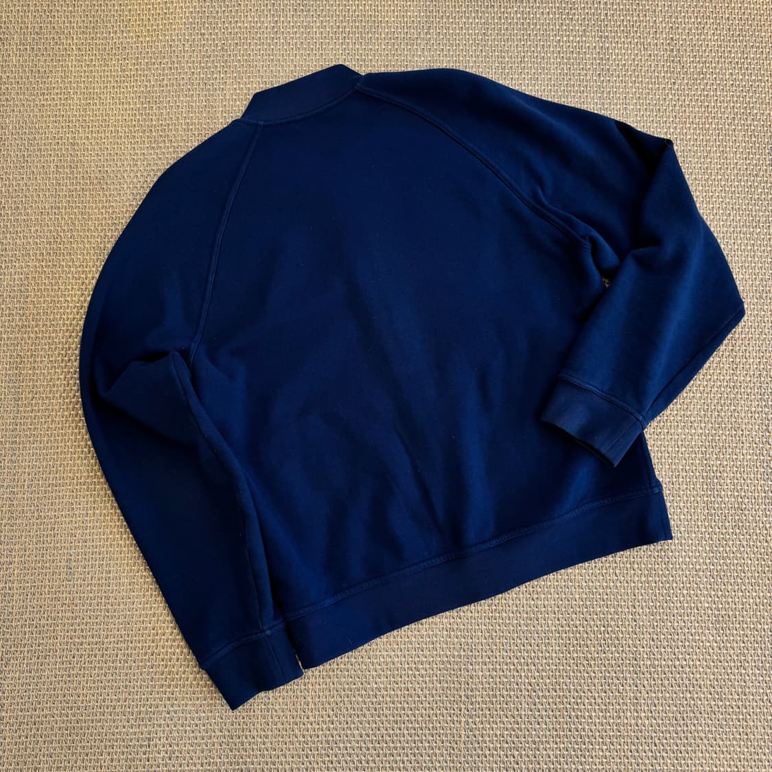 HERMES 에르메스  가죽 장식 바시티 인디고 블루 스타디움 자켓 블루 상품이미지9