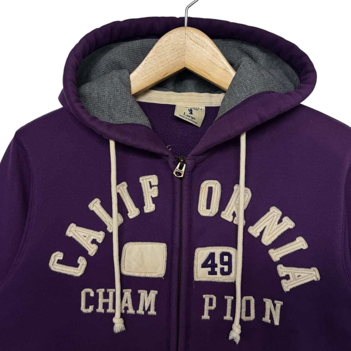 후아유 아치로고 후드집업 상품이미지2