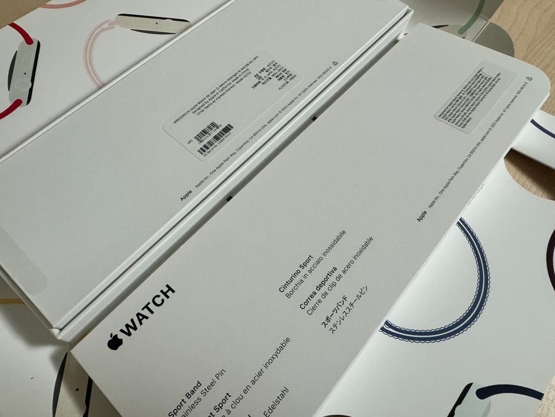 [신품급] 애플워치 se2 블랙 미드나잇 그레이 44m gps 상품이미지4