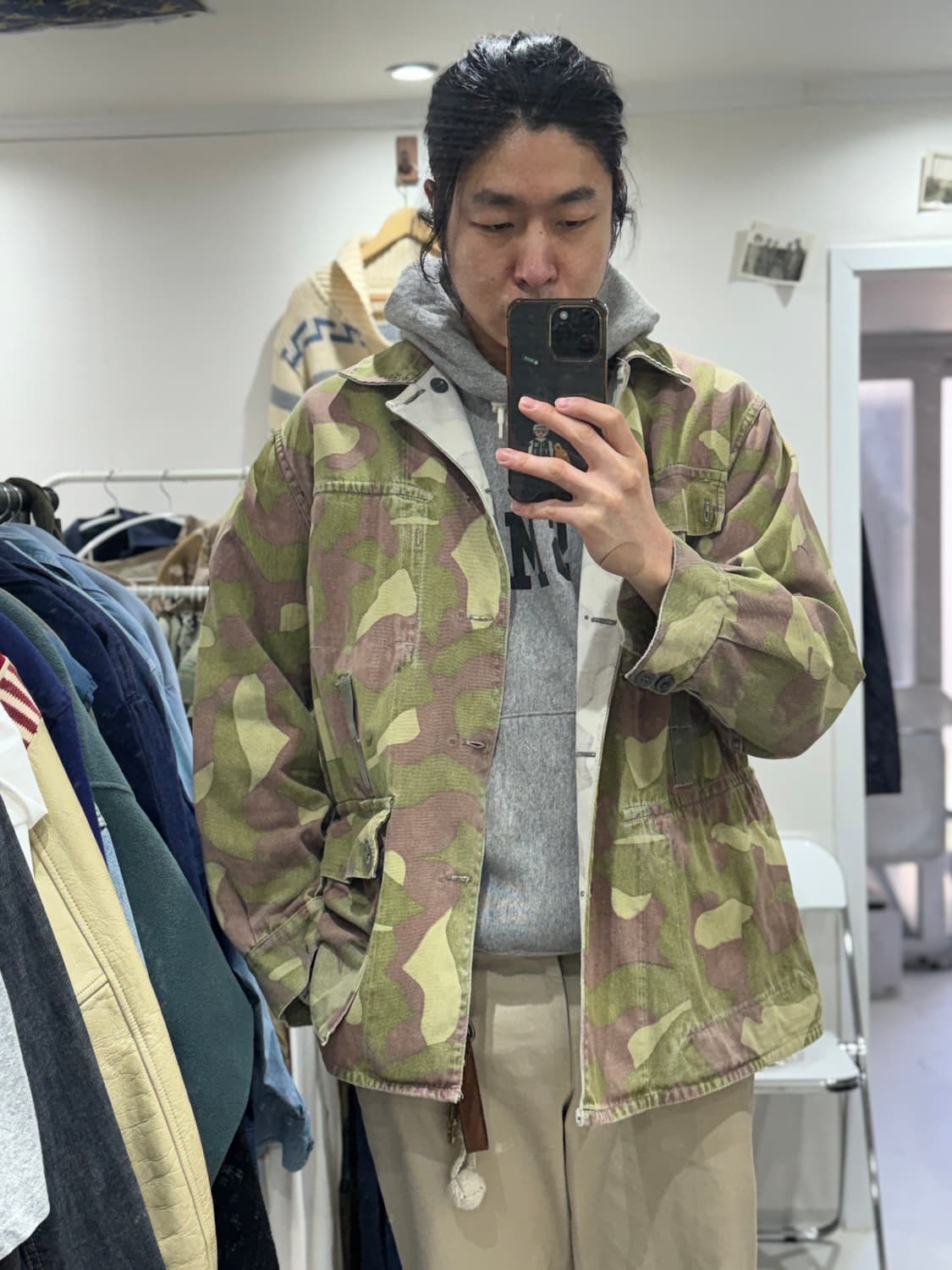 70-80s 핀란드 군 M62 리버시블 자켓 (52) 상품이미지10