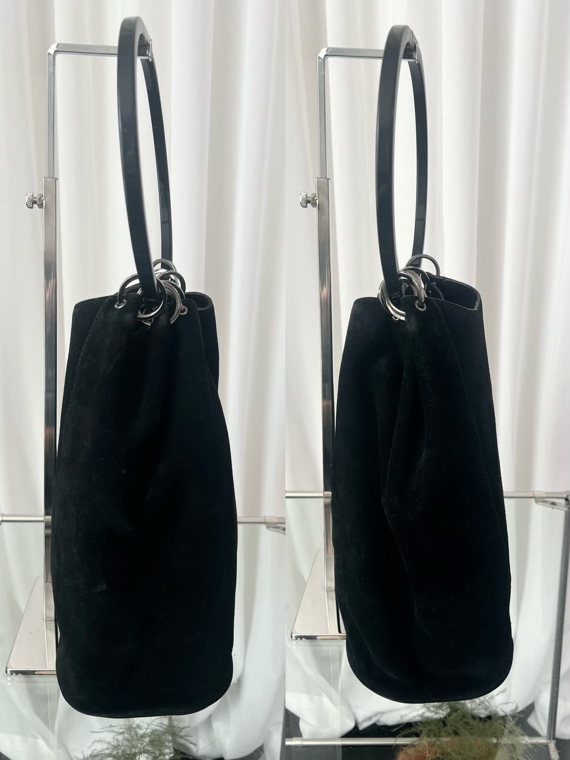 구찌 x 톰포드 FW1999 스웨이드 링 숄더백 상품이미지9