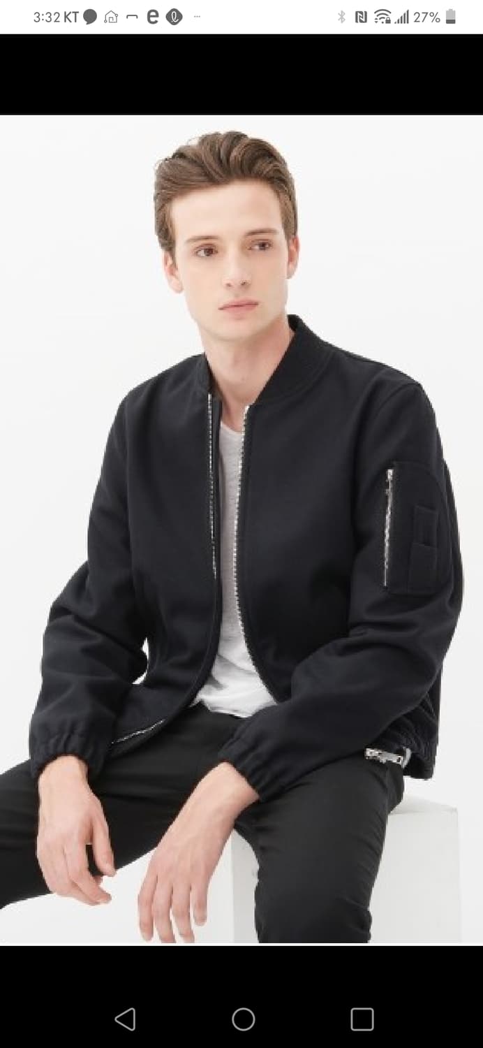 산드로옴므 ma1 펠트울 마원 자켓 팝니다 상품이미지1