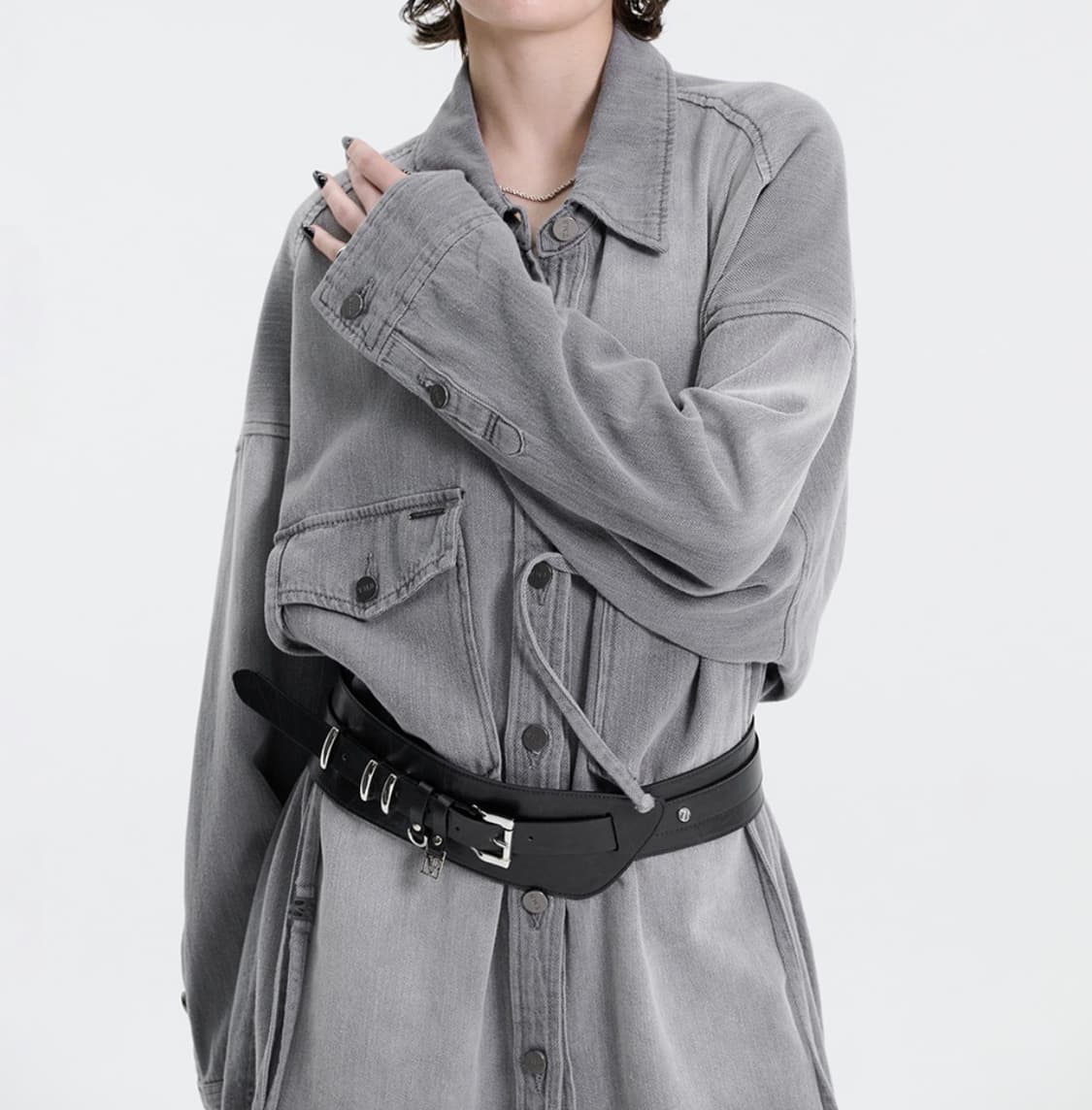 트리밍버드 Western Wide Belt 상품이미지2