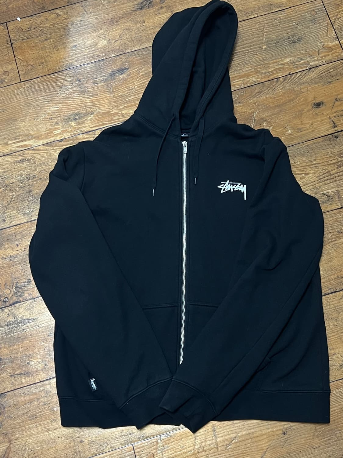 스투시 후드집업 L 상품이미지2