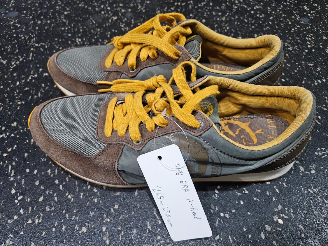 디젤 ERA A-head 스니커즈 265~270mm 상품이미지1