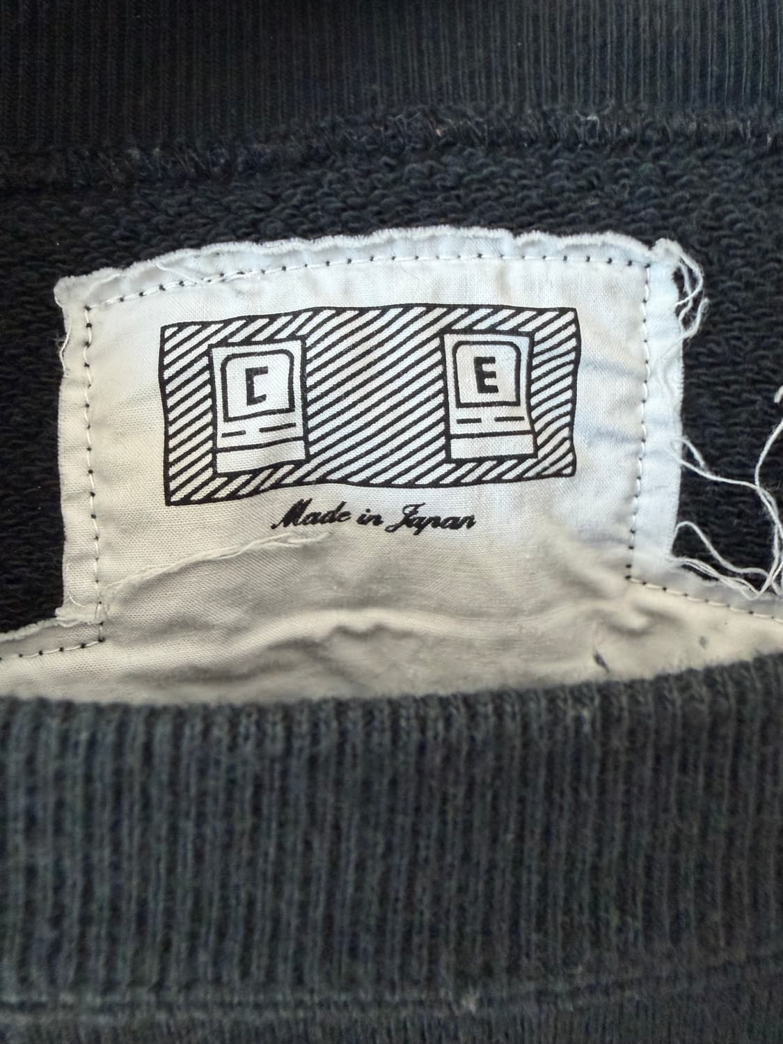 SS17' 카브엠트 BLOCK PRINT CREW NECK 상품이미지5