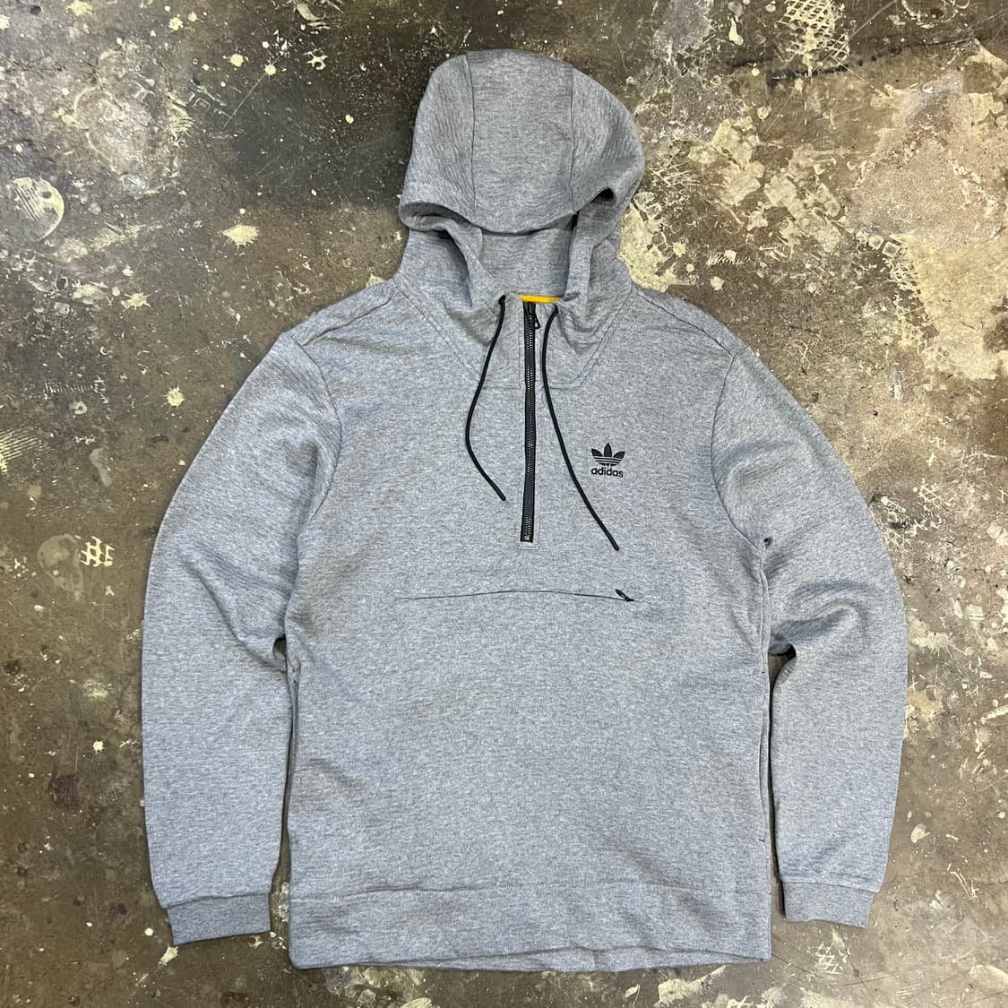 100) 아디다스 하프집업 후디 후드티셔츠 후드티 상품이미지1