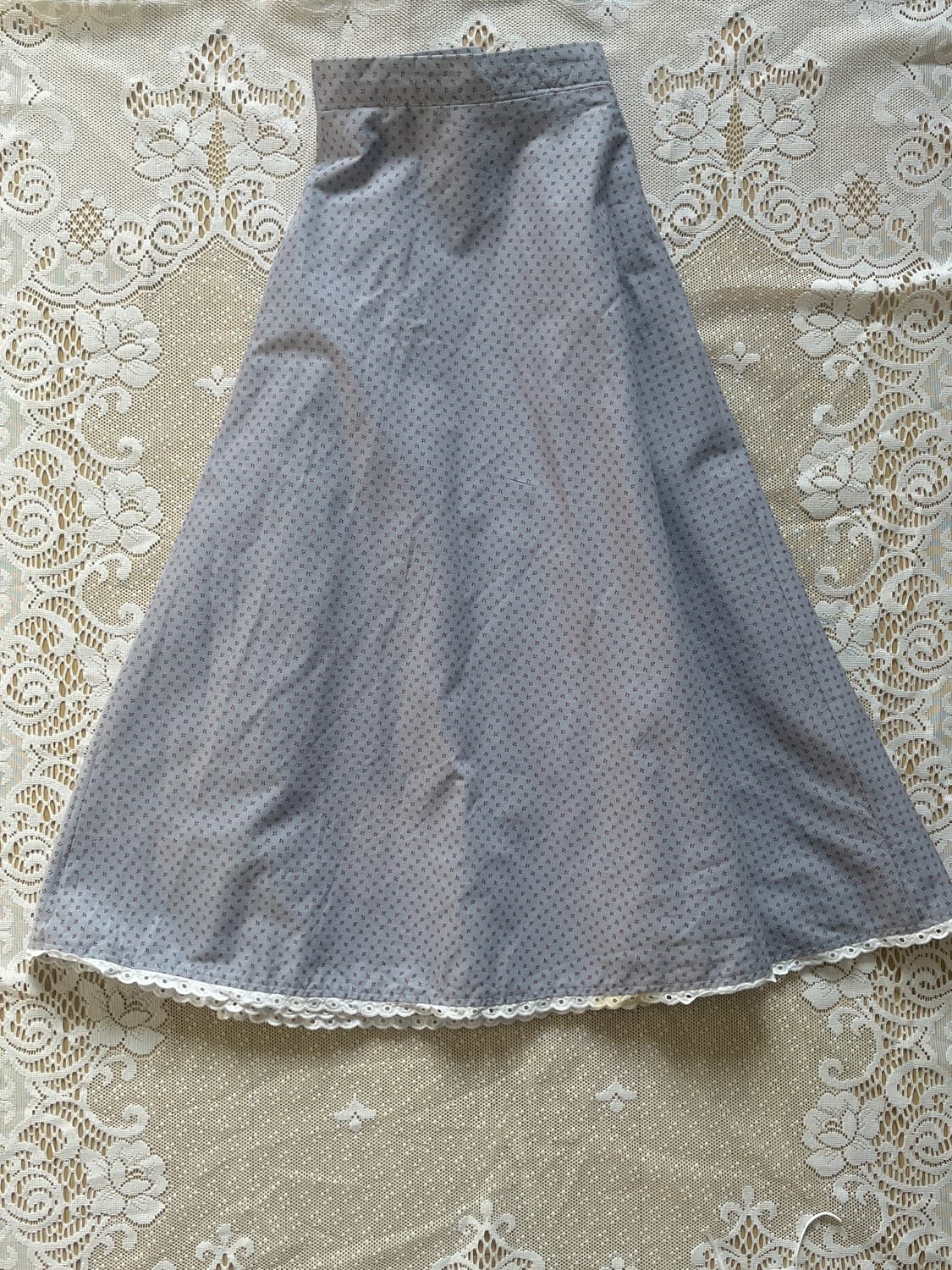 Tyrol blue skirt 상품이미지2