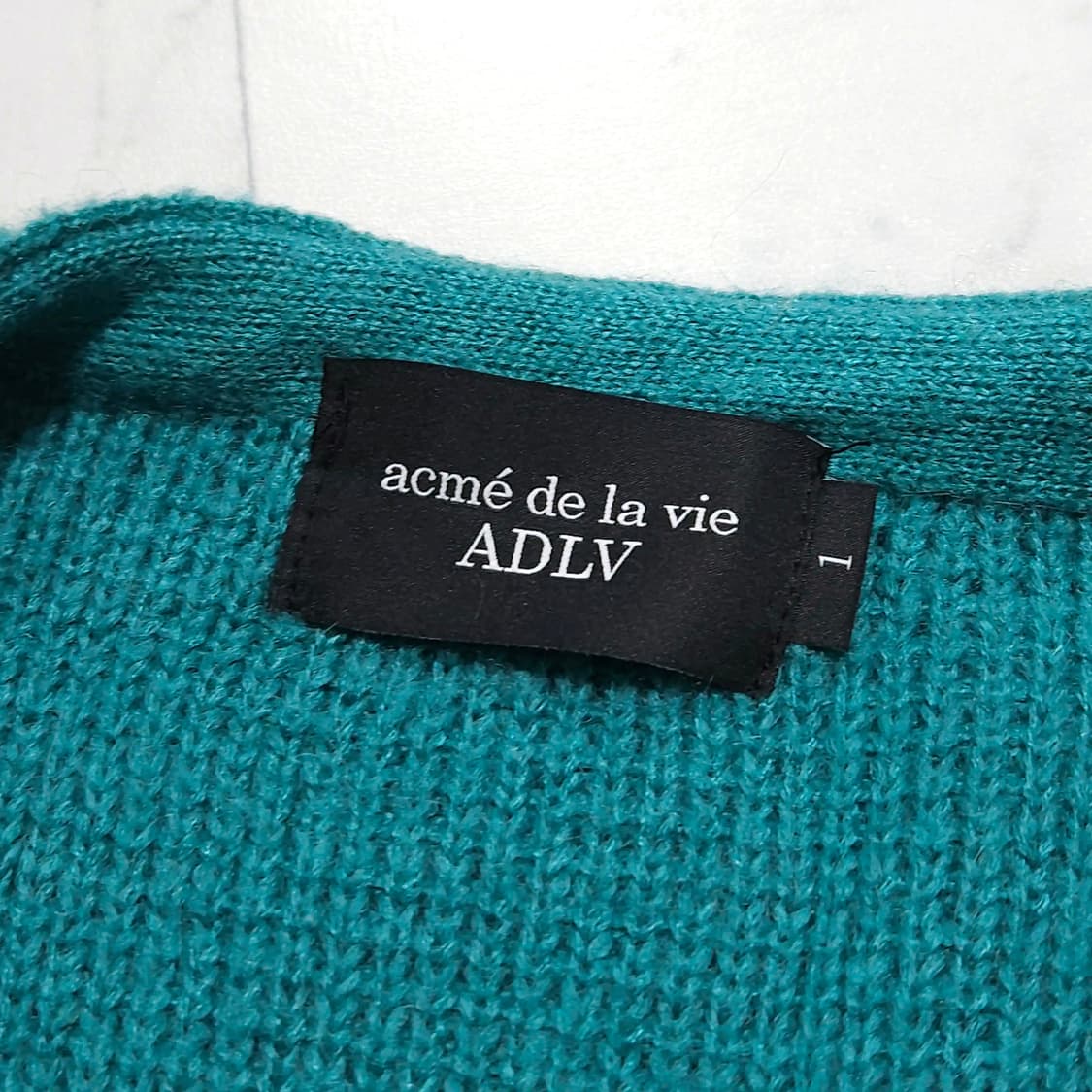 100)ADLV 아크메드라비 오버핏 모헤어 가디건 상품이미지5