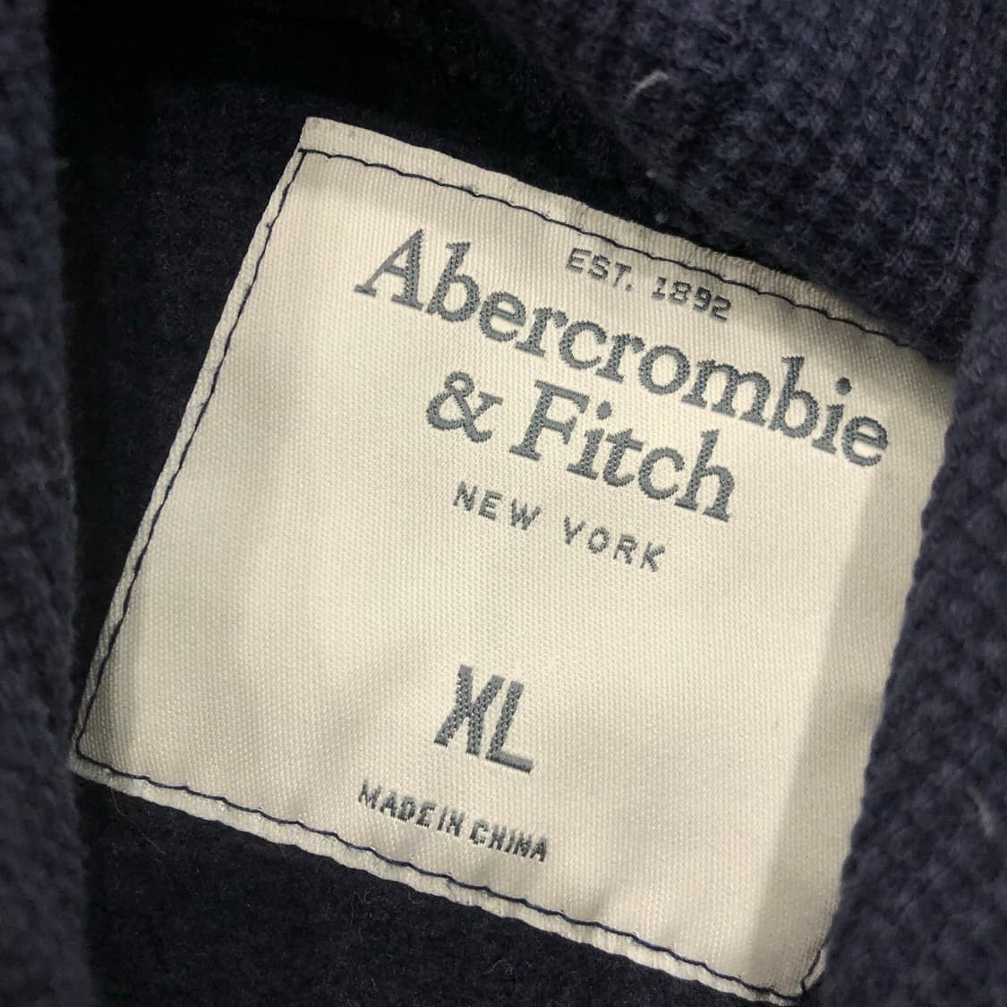 아베크롬비 네이비 후드티 상품이미지3