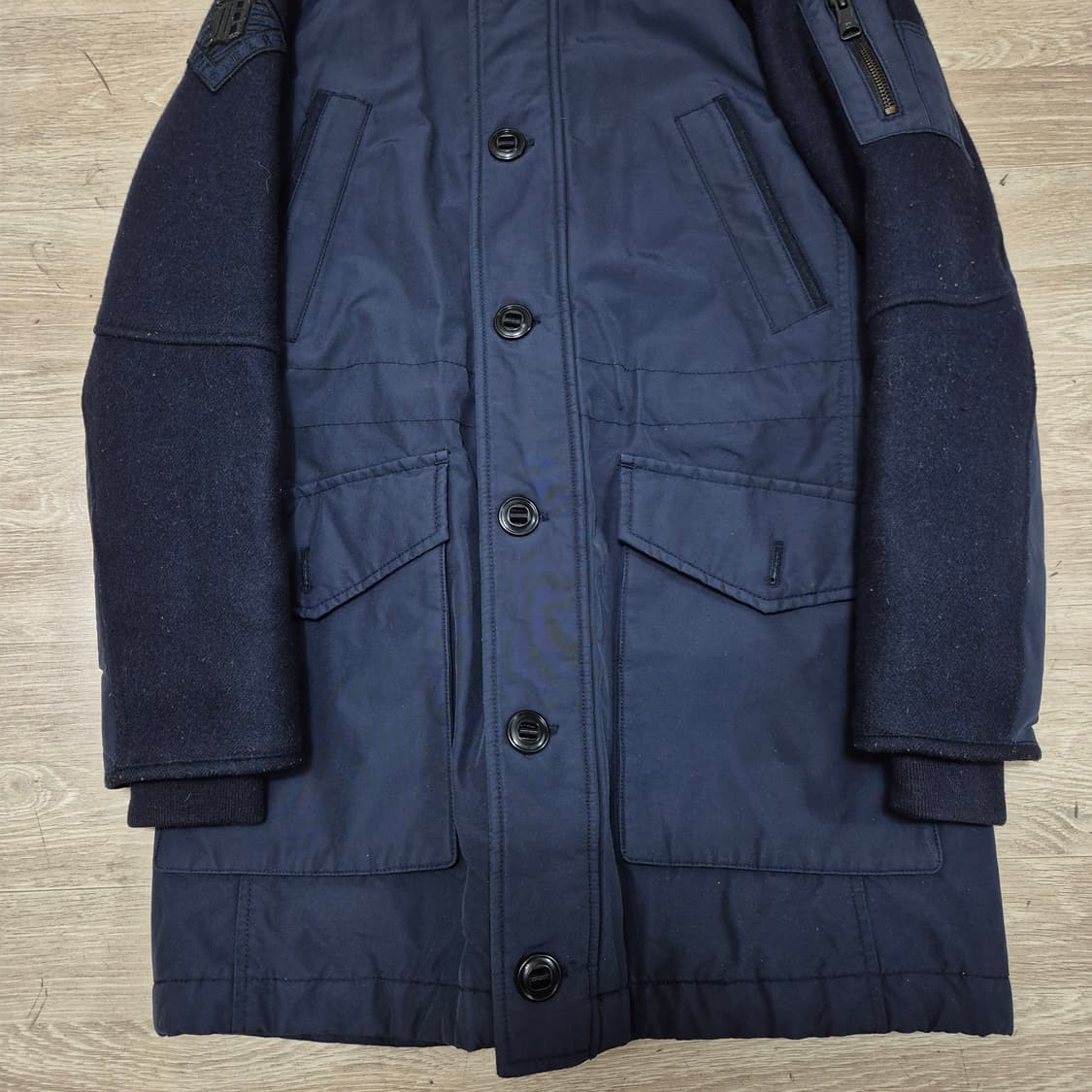 MLB 엠엘비 여성 후리스안감 후드 야상점퍼 XS(85) 상품이미지3