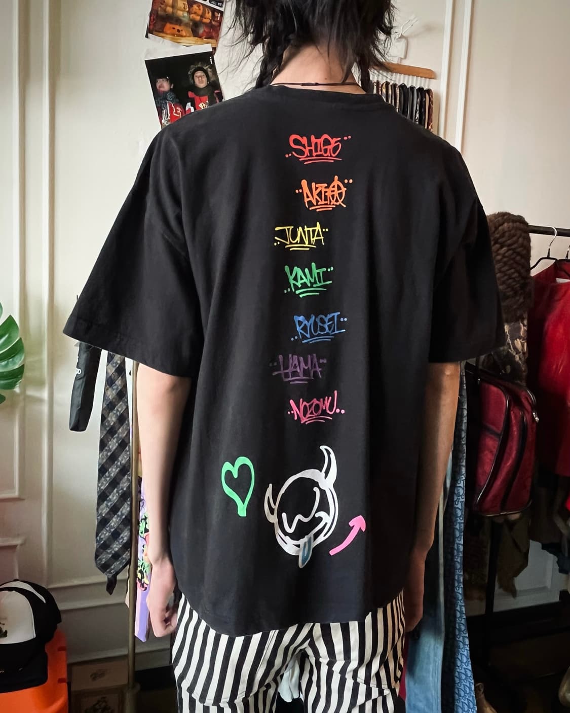 W Trouble Japanese Musician Printed T 상품이미지3