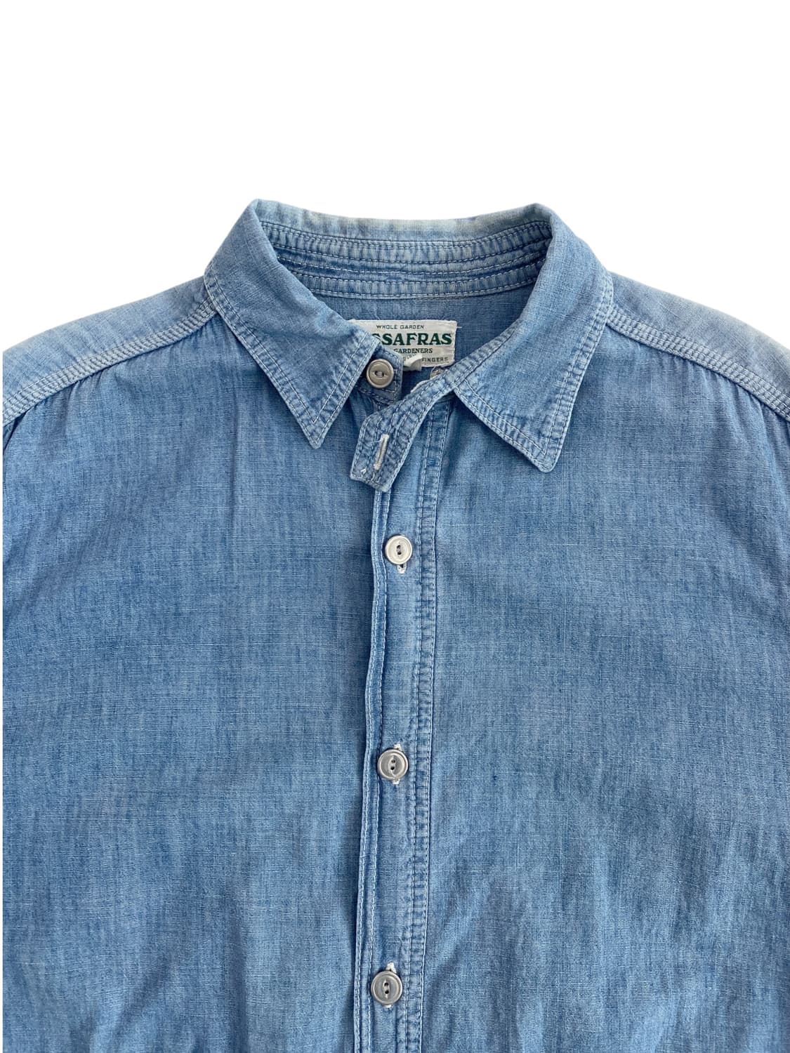 사사프라스 샴브레이 셔츠 상품이미지5