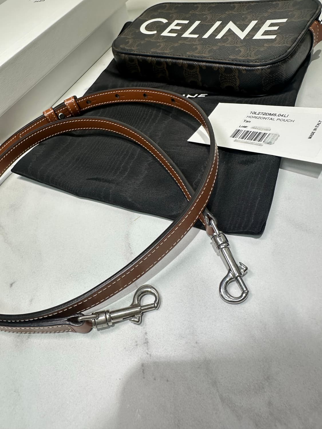 [A+ 정품] 셀린느 호리존탈 파우치 크로스백 상품이미지6