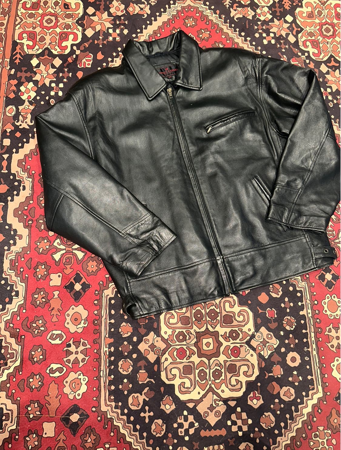 ( XL-2XL ) 스포츠가죽자켓 레더자켓 양가죽자켓 이테리양가죽 상품이미지3