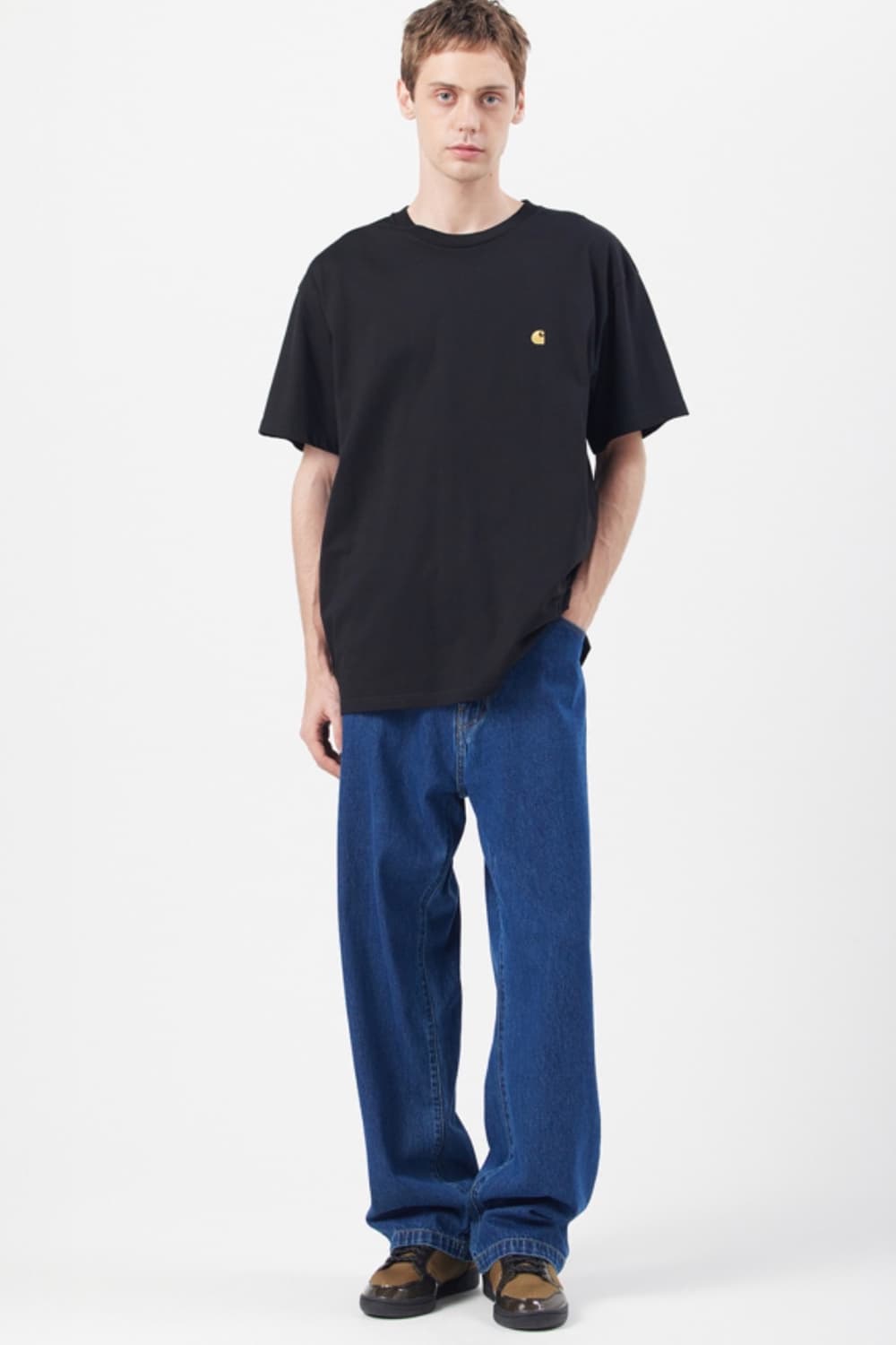 칼하트 랜든 팬츠 로버트슨 블루 스톤 워시드 판매합니당 상품이미지3