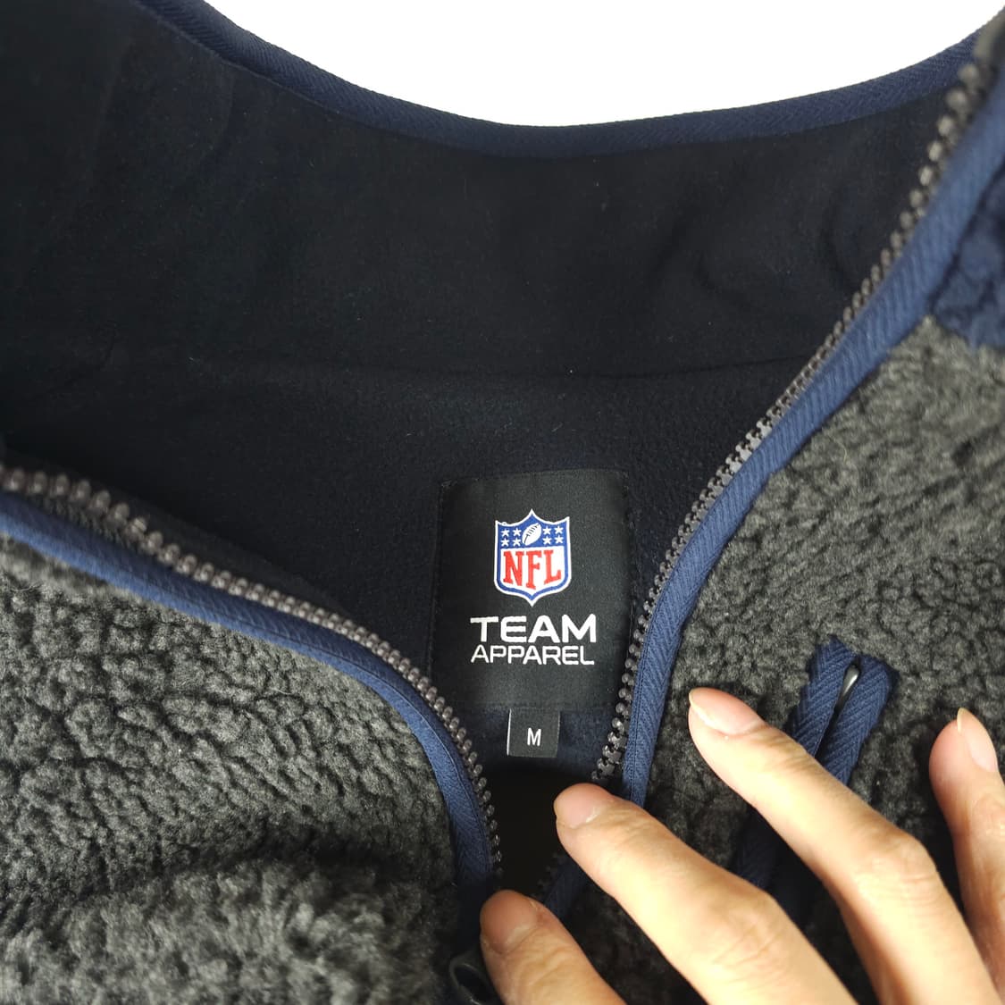 NFL 양털조끼 남자95사이즈  상품이미지3