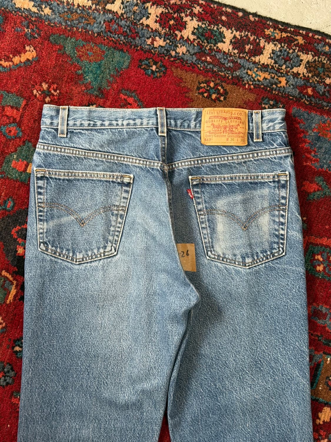 90’s USA 빈티지 리바이스 517 오렌지탭 부츠컷 리바이스 청바지 상품이미지6