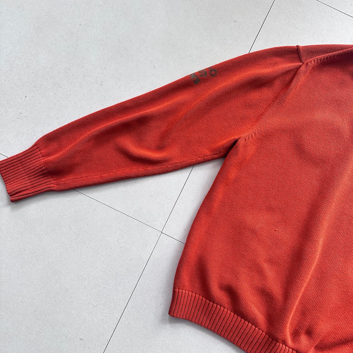 폴로 진스 빈티지 RL 패치 니트 집업 L 상품이미지8