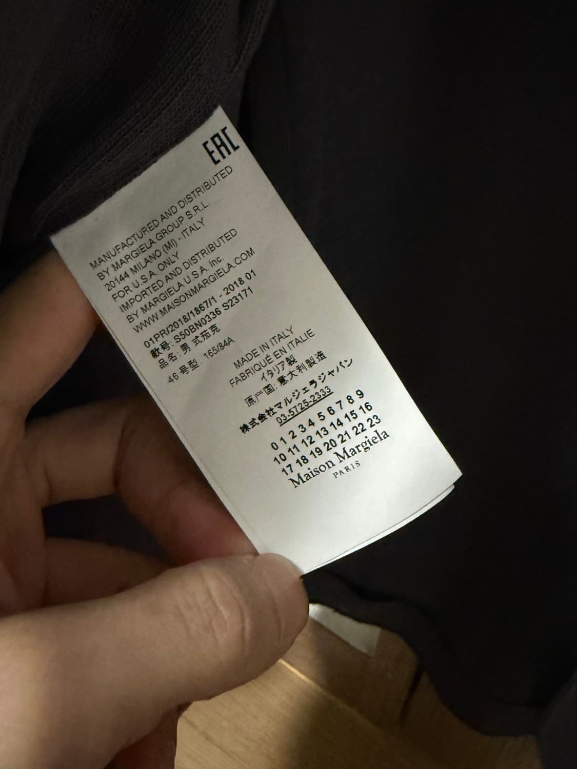 마르지엘라 카라리스 져지자켓 상품이미지4