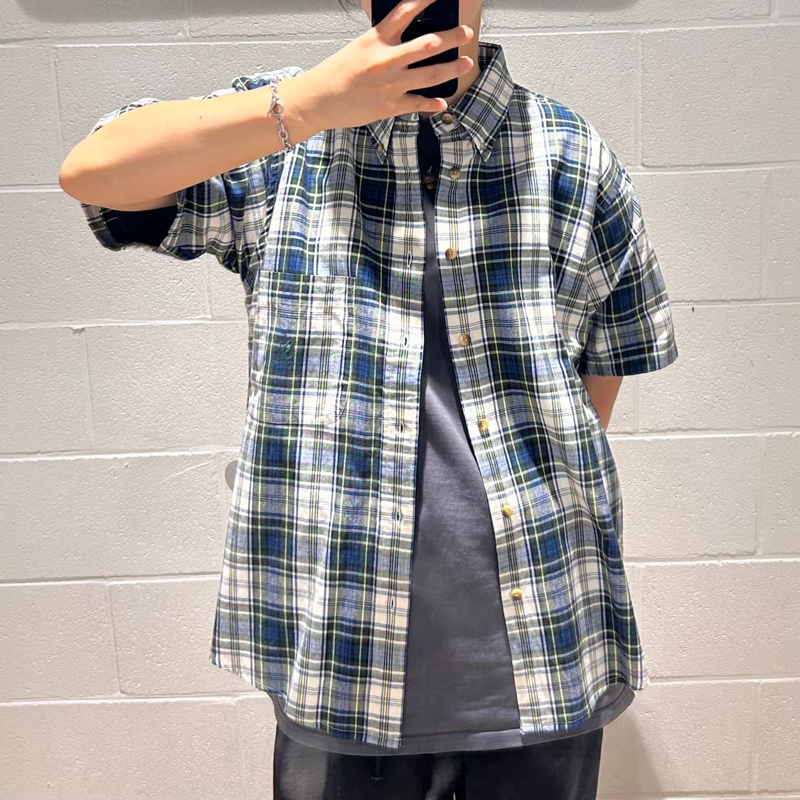 NAUTICA Logo Check Shirts 상품이미지2