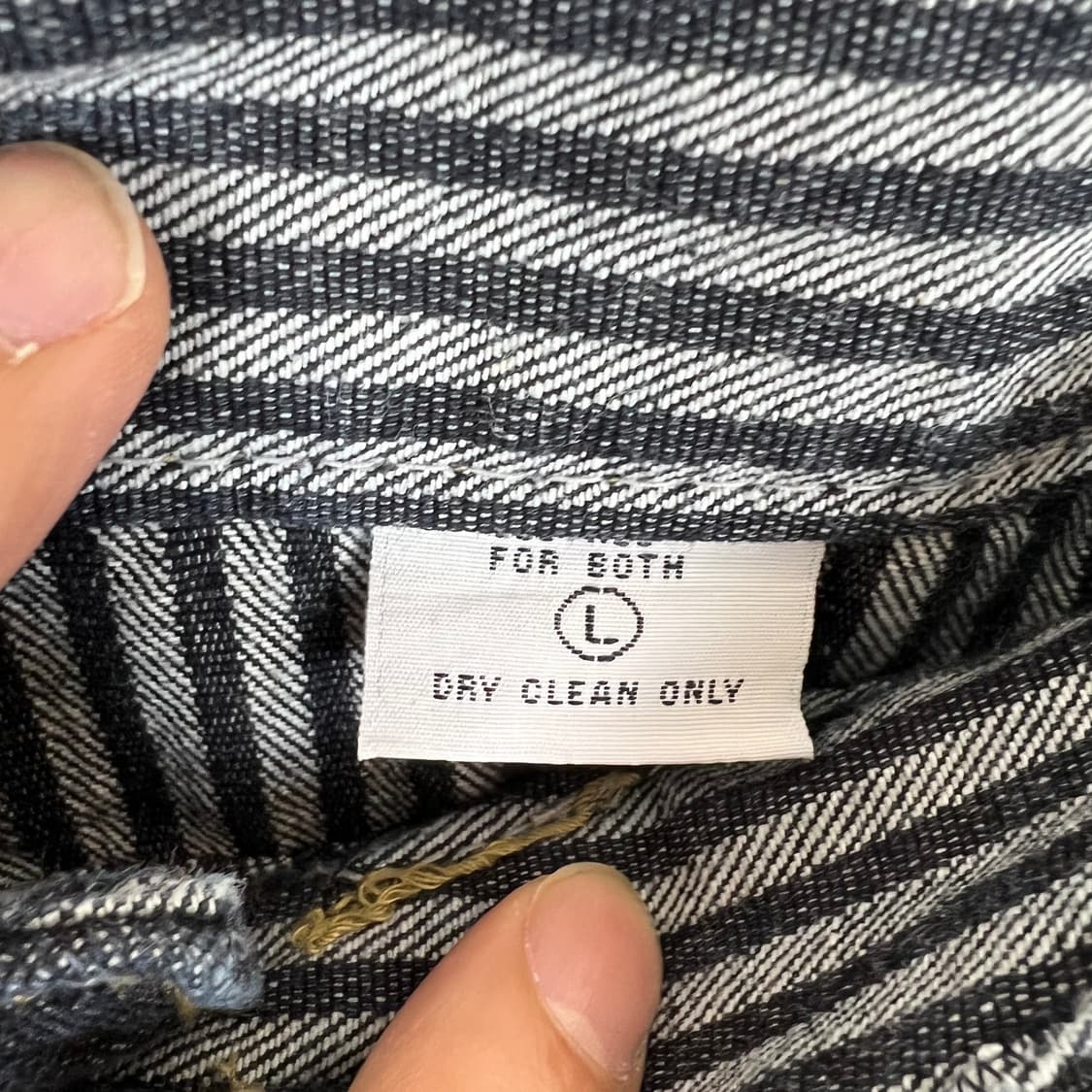 (L) 스티치 포인트 부츠컷 데님 상품이미지4