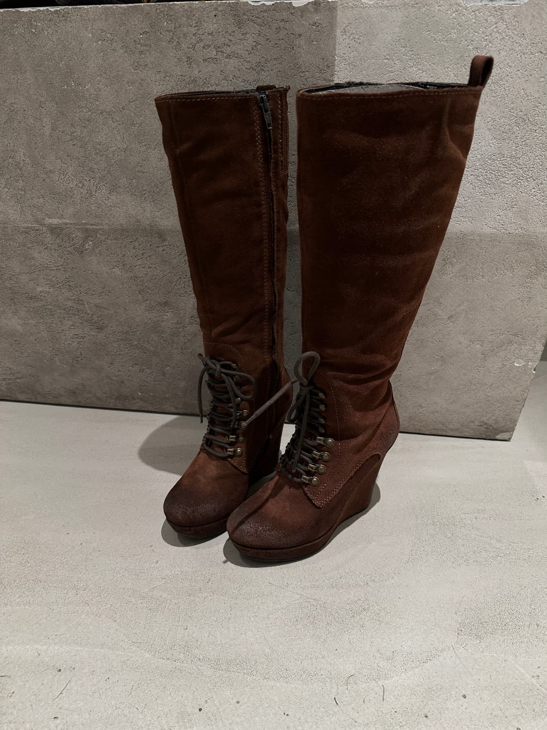 Diesel vintage wedge boots 상품이미지4