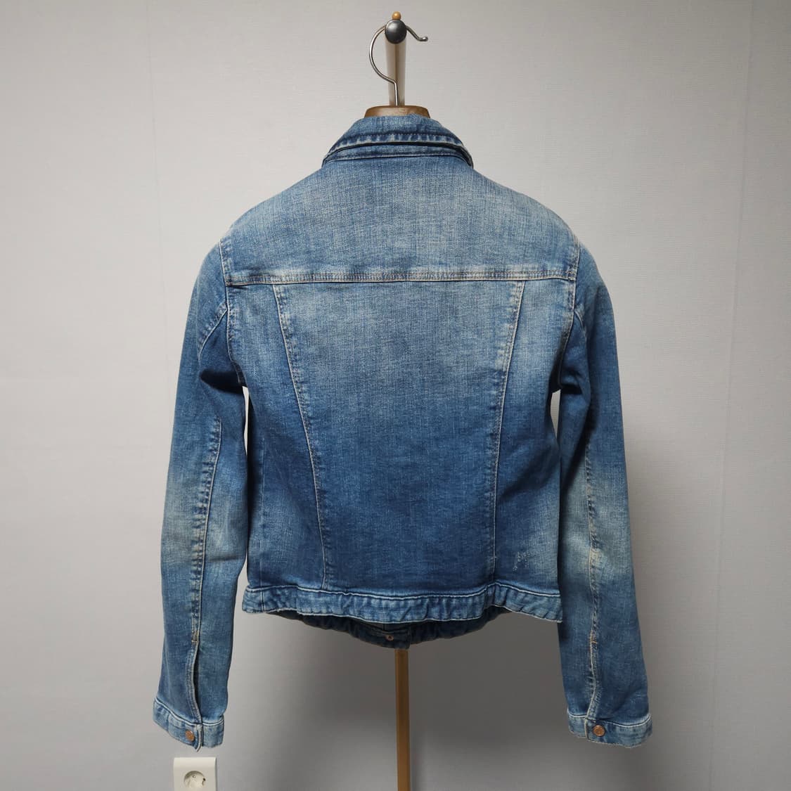 M ) 자라 여성 워싱 청자켓 상품이미지4