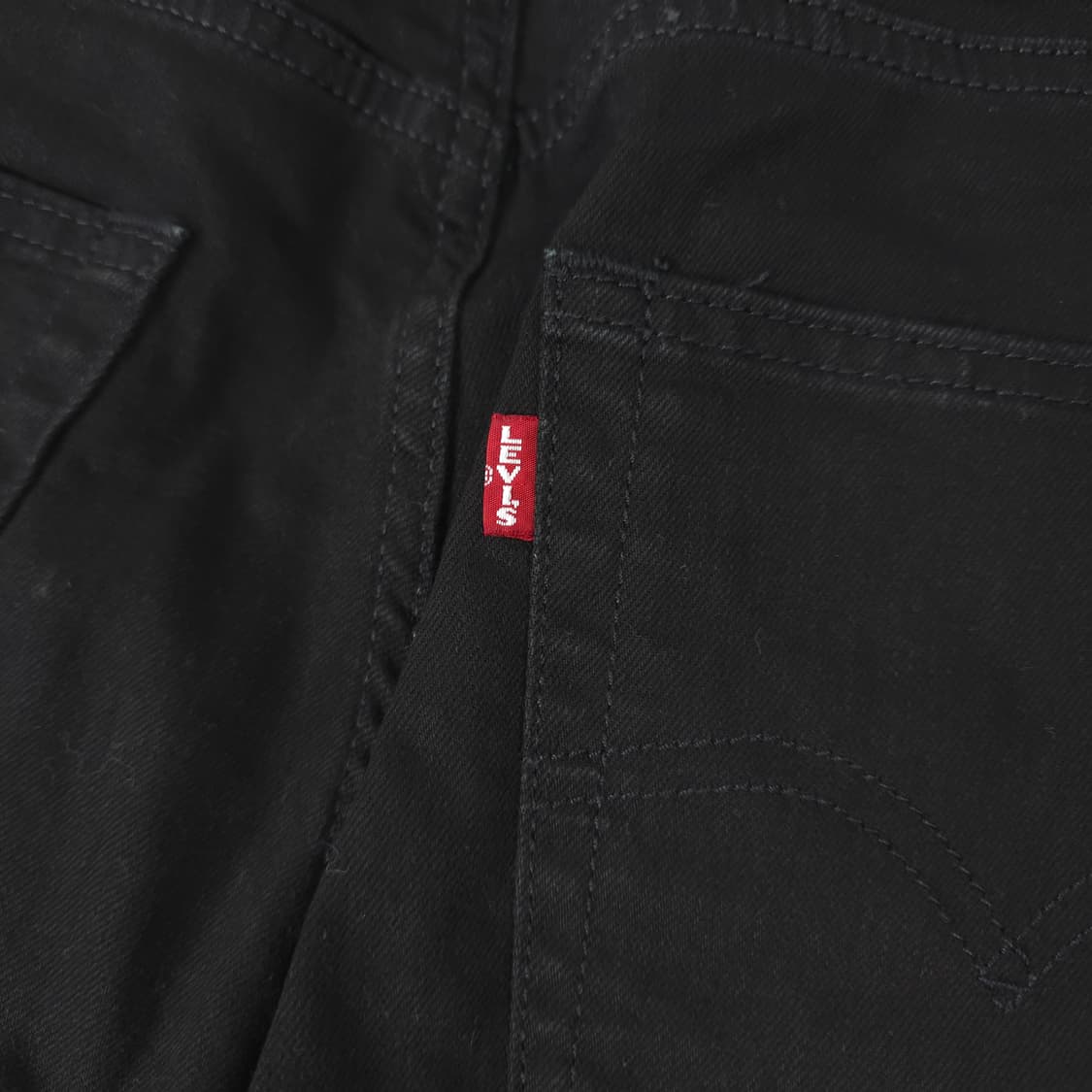 리바이스 502 데님팬츠 블랙 (32) 상품이미지7