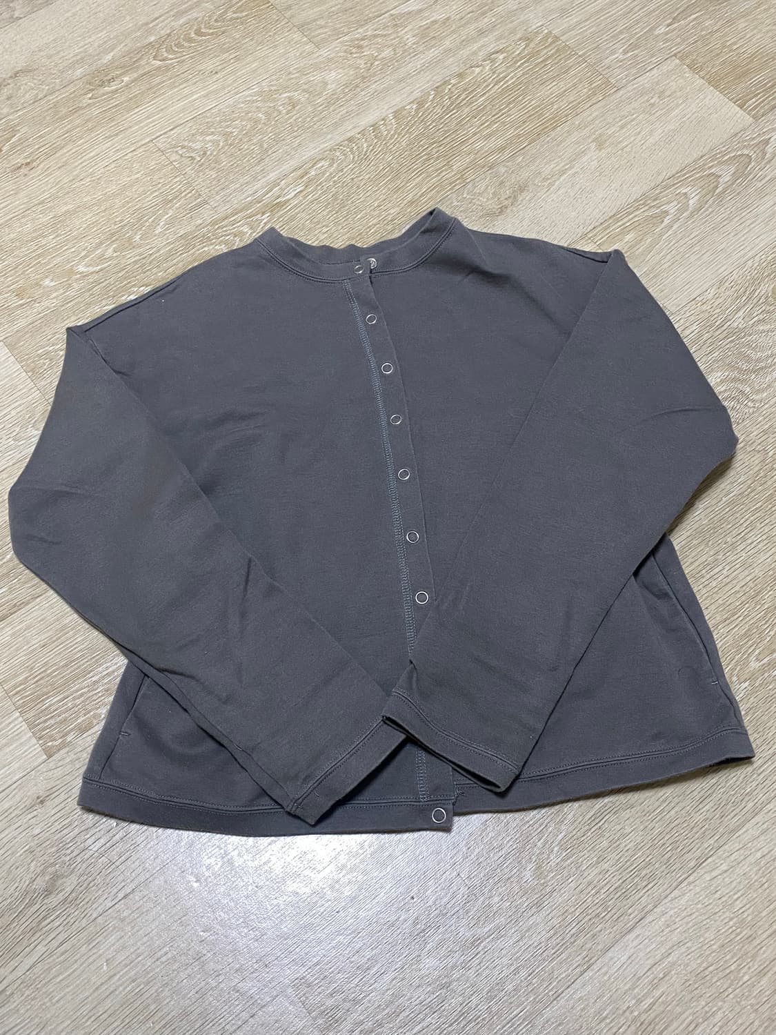 모리 레이어드 버튼 집업  상품이미지1