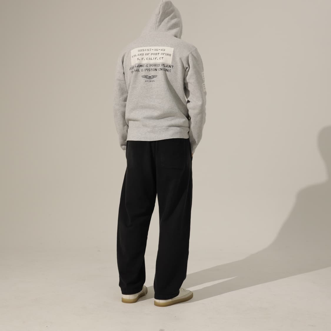 AVIREX 아비렉스 빈티지 후드 스웻 상품이미지5