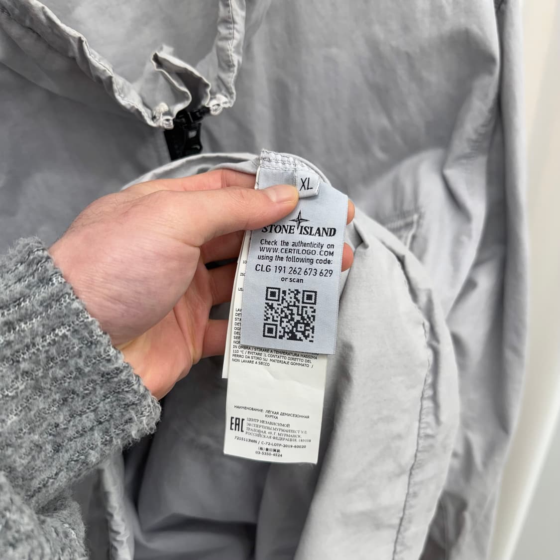 [XL] 스톤아일랜드 올드이펙트 아노락 자켓 상품이미지5