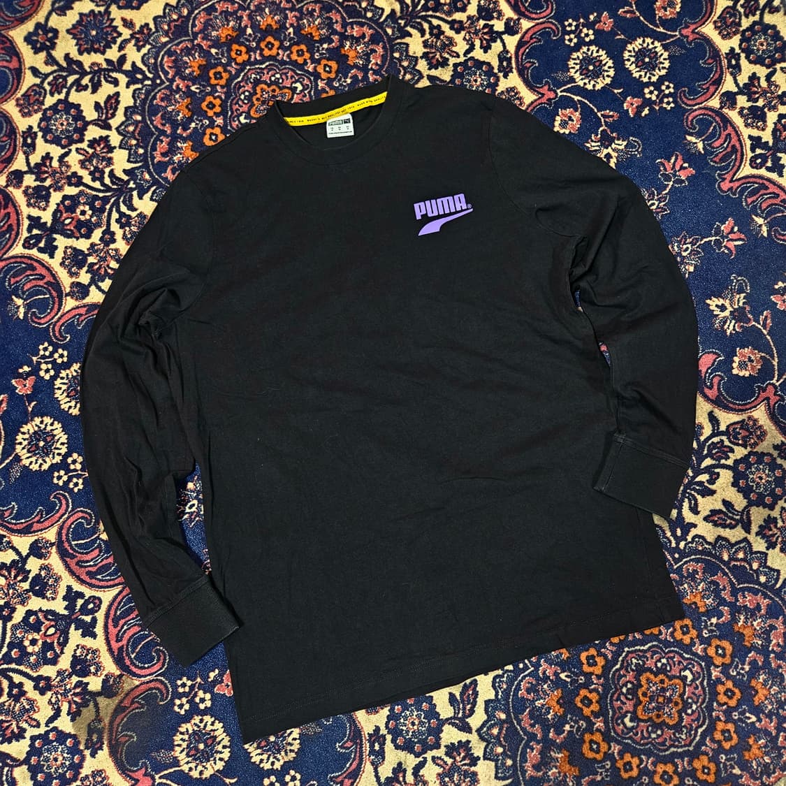 푸마(Puma) 스마일 그래픽 롱 슬리브 티셔츠 상품이미지4