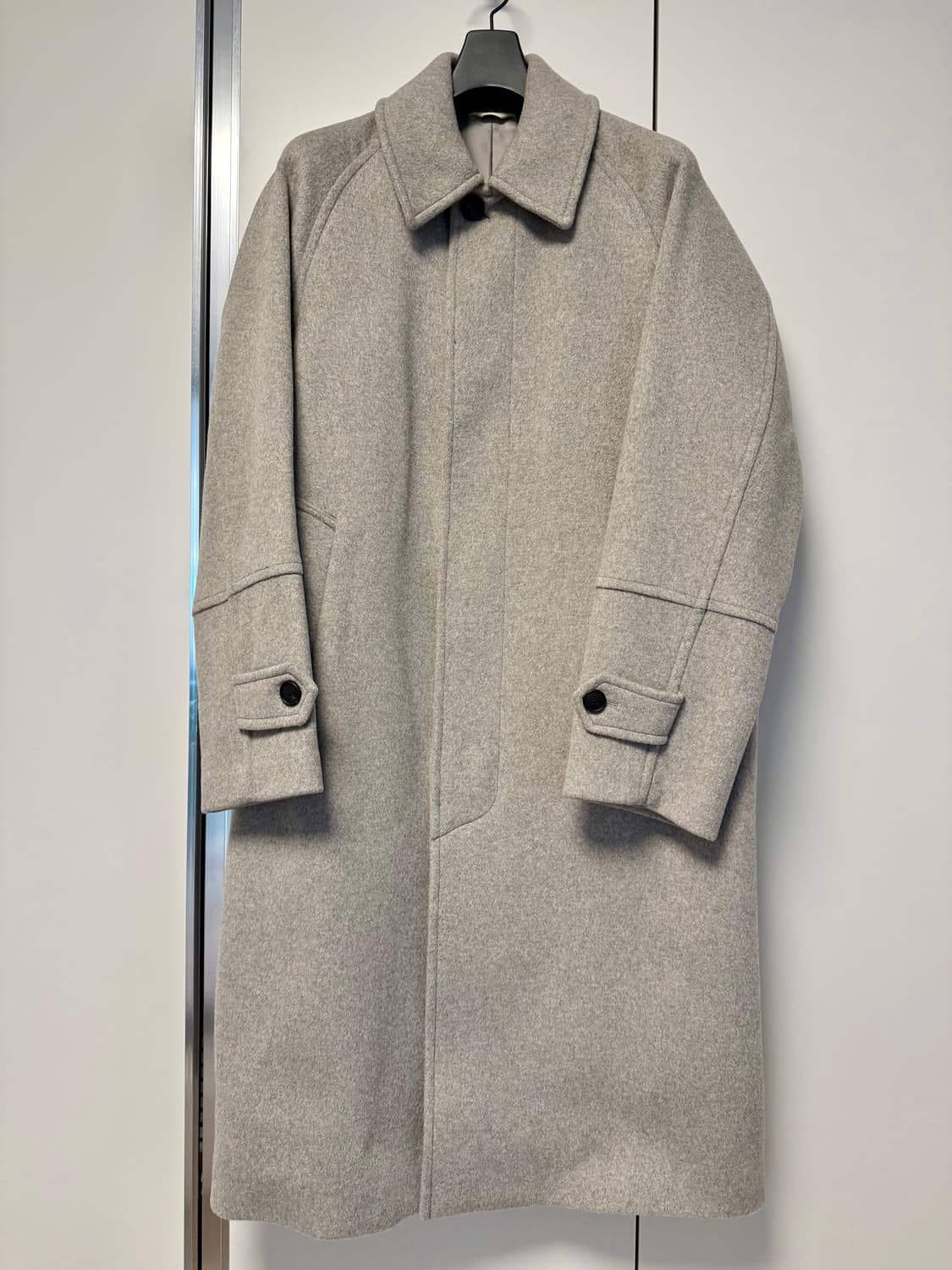 his hazzys 발마칸 코트 베이지 상품이미지2