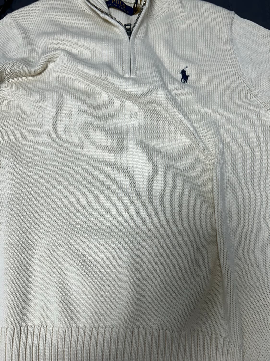 폴로 정품 반집업 니트 스웨터 상품이미지4