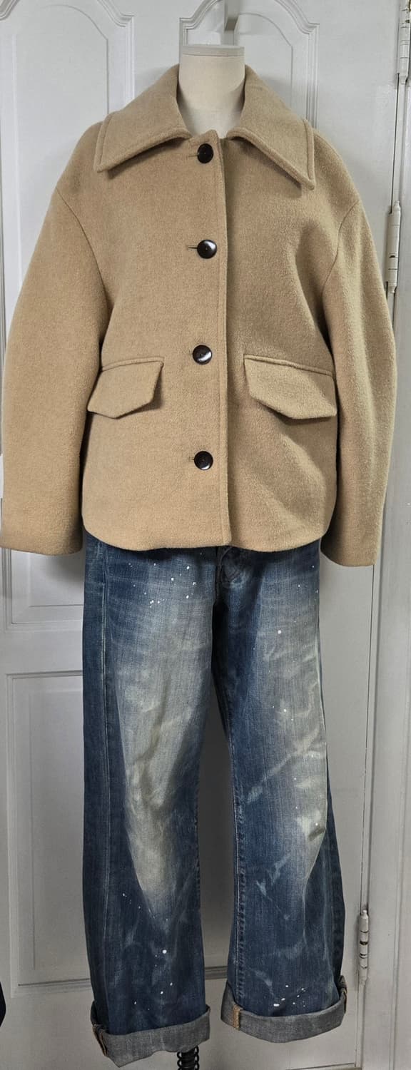 Largo 라르고 벌룬 하프자켓 상품이미지3