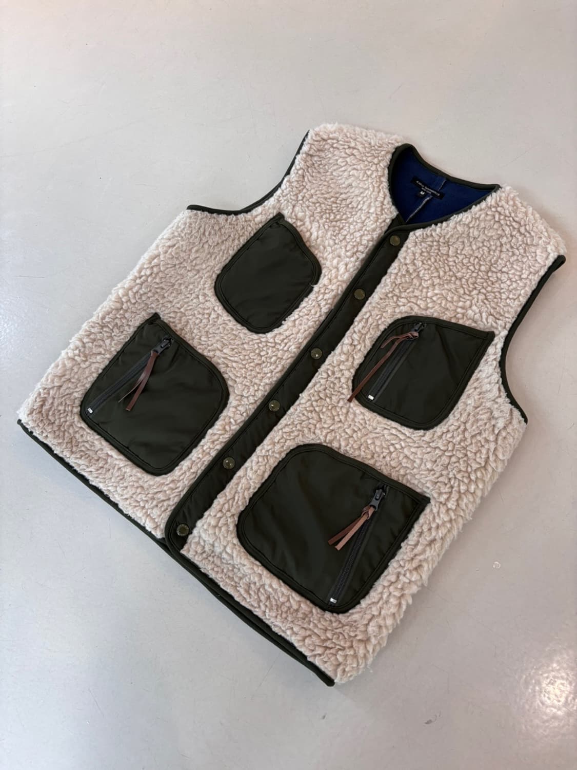 Vintage A Blue Garments(Aspesi) Vest 상품이미지3