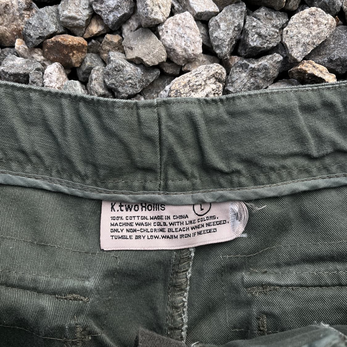 빈티지 밀리터리 카고팬츠 (실측확인) 상품이미지2