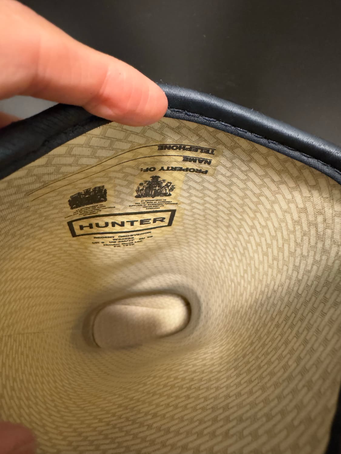 헌터 리젠트 시리즈 레인부츠 EU38 상품이미지6