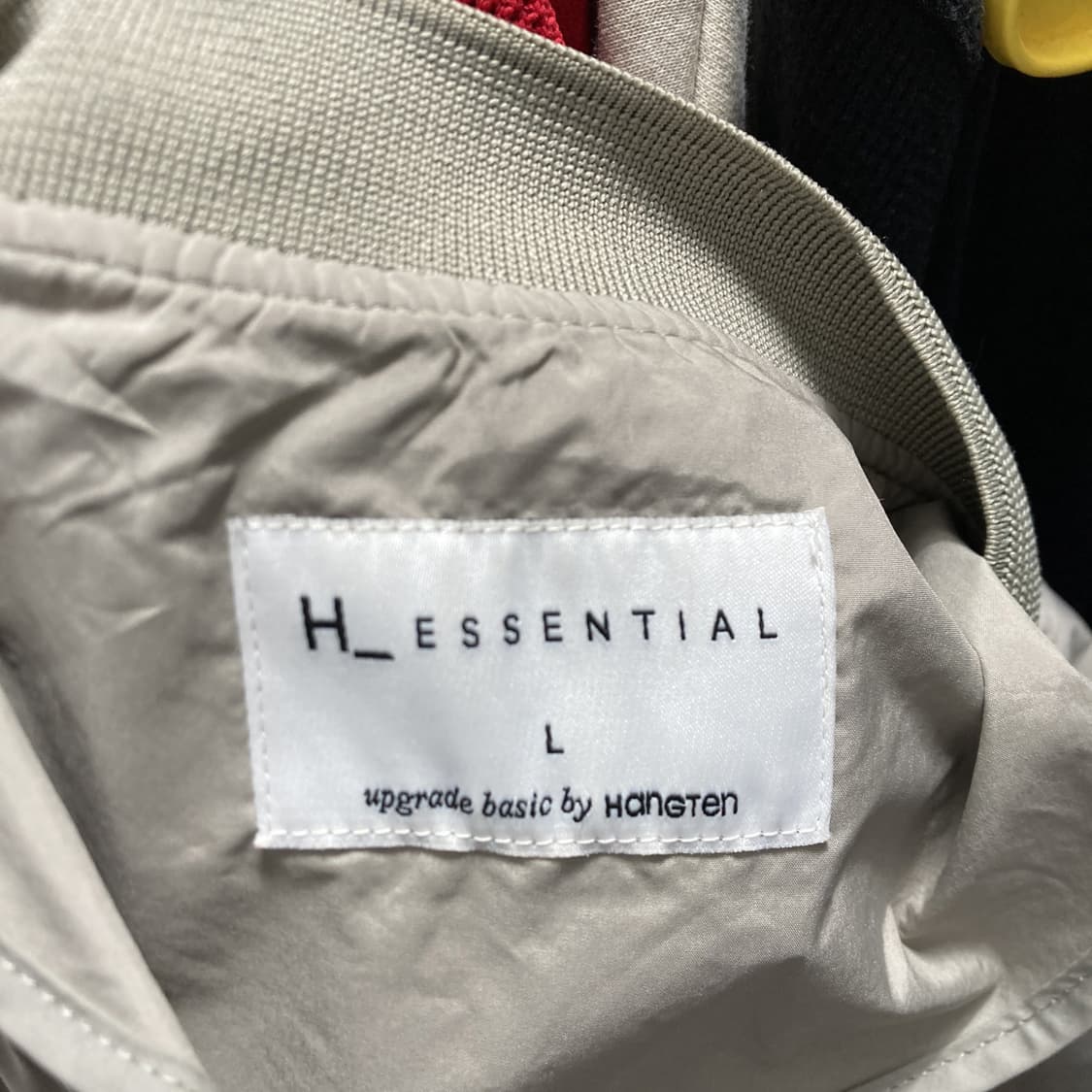 ESSENTIAL 헹텐 남성바람막이집업자켓 L 상품이미지4